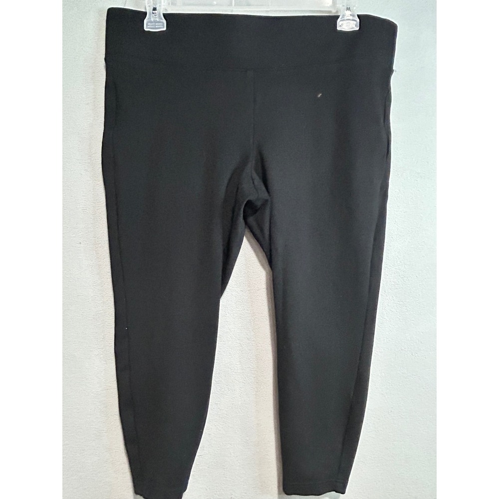 Torrid Pixie Black Pull On Pants Womens 2S US 2X Black Cropped High Rise Stretch